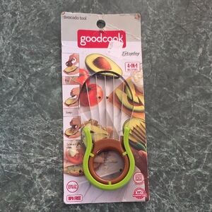 Goodcook Green and Brown Avocado Tool - 4-in-1 Multi-Tool